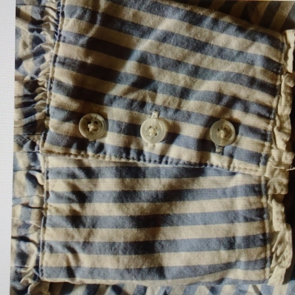 Free People Bexley Cotton Striped Blouse - Picture 9 of 11